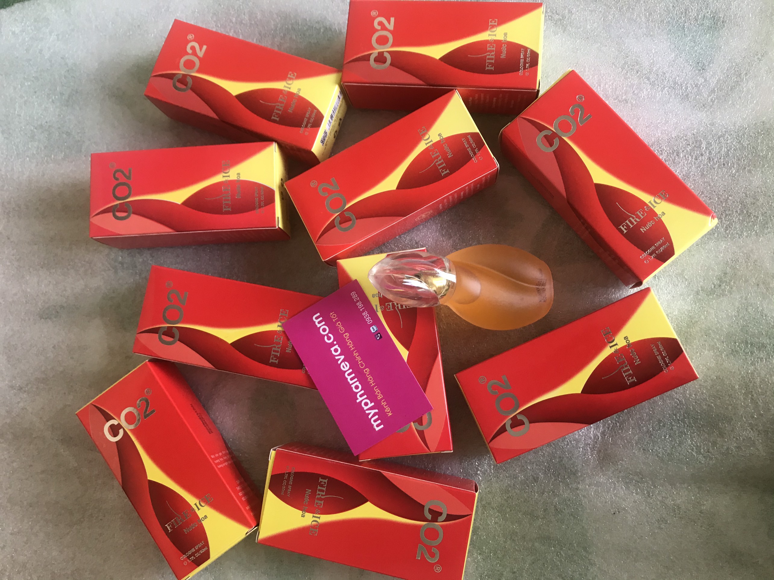 Nước Hoa CO2 FIRE & ICE  Dưỡng Thể-1